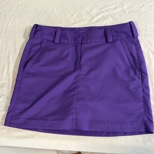 Nike Golf DriFit Skort Size 4 in Purple